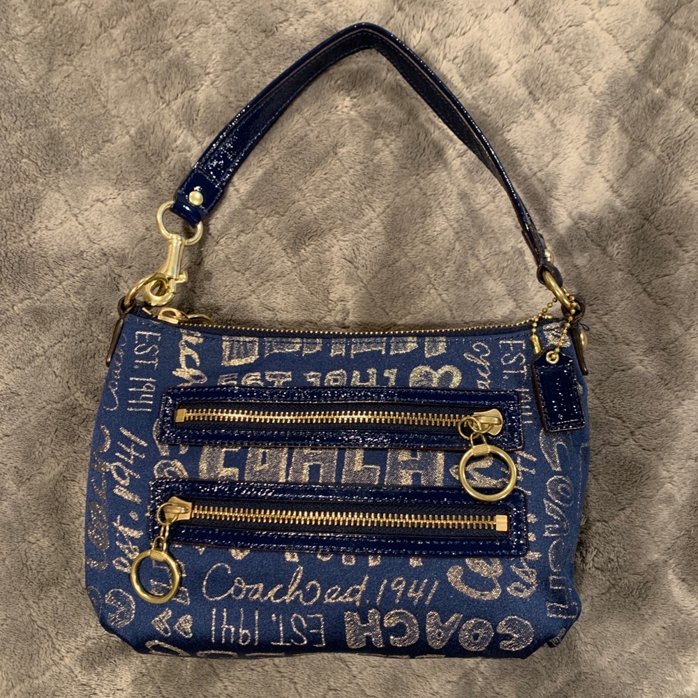 Coach Poppy Story Shoulder Bag